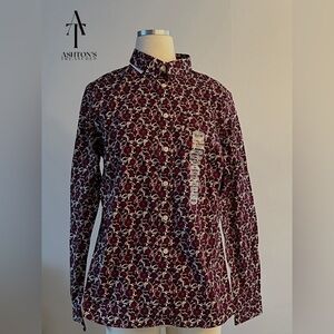 Ladies Button Up Shirt